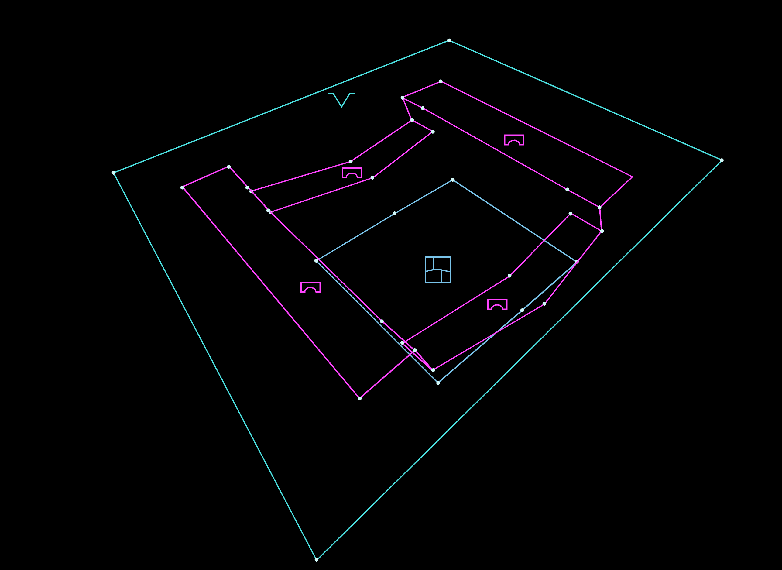 Obrázek 5: Ukázka využití svislic u složitějšího prvku
